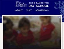 Tablet Screenshot of goodsamdayschool.org